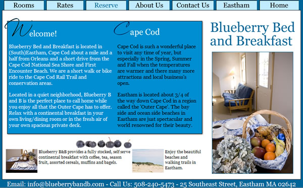 Blueberry Bed and Breakfast