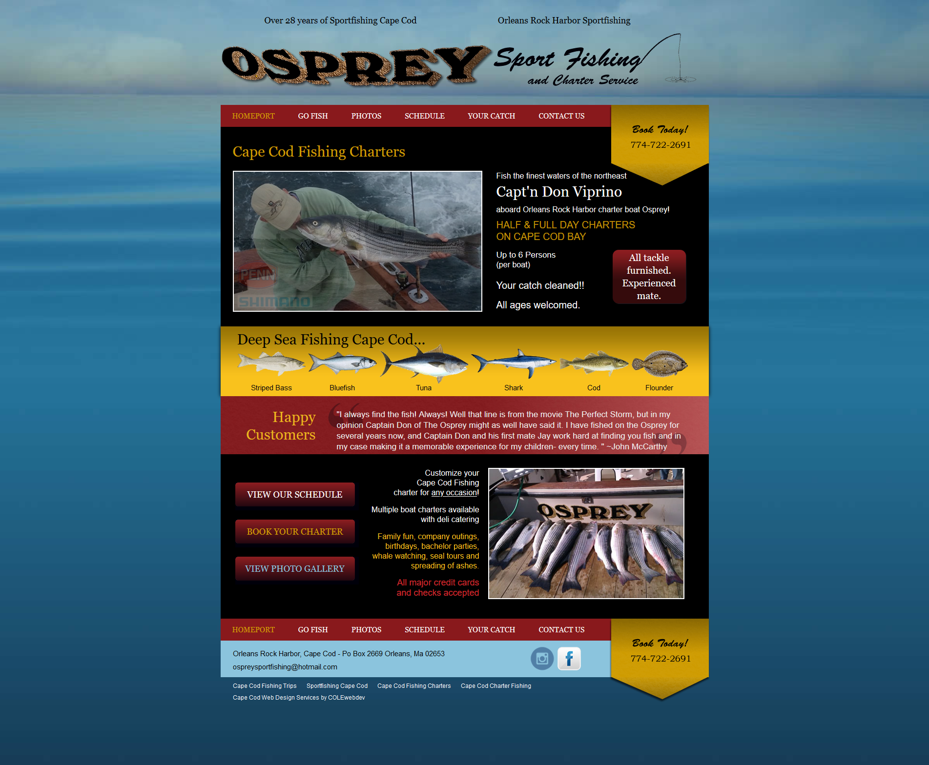 OSPREY Sport Fishing Sportfishing