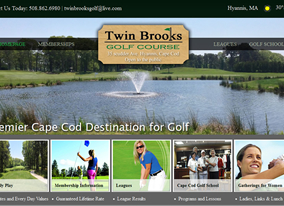 Recent Website Launch – Twin Brooks Golf Course