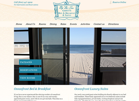 New Website Launch – By The Sea Guests B&B