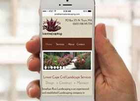 New Website Launch: Jonathan Rice Landscaping