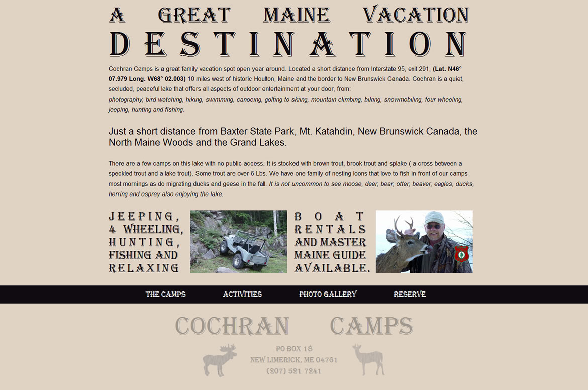 cochran-camps-northern-maine