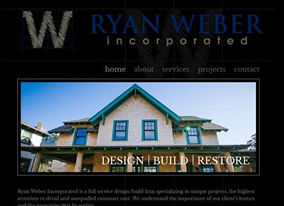 New Website Launch – Ryan Weber Inc.