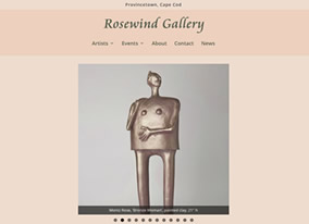 New Website Launch – Rosewind Gallery