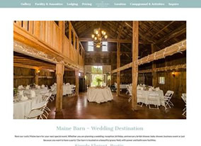 New Website Launch – The Lakeside Barn