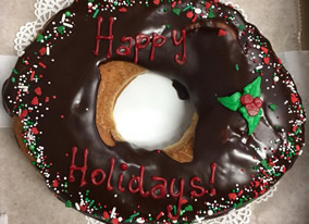 Happy Holidays Donut!