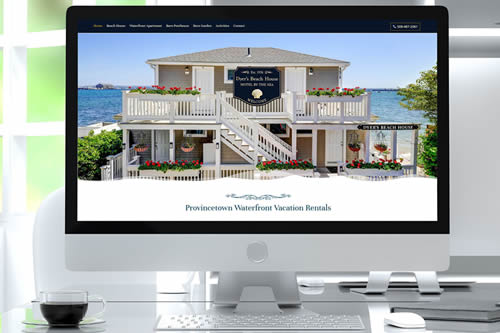 Dyer’s Beach House Website Redesign: A Coastal Refresh