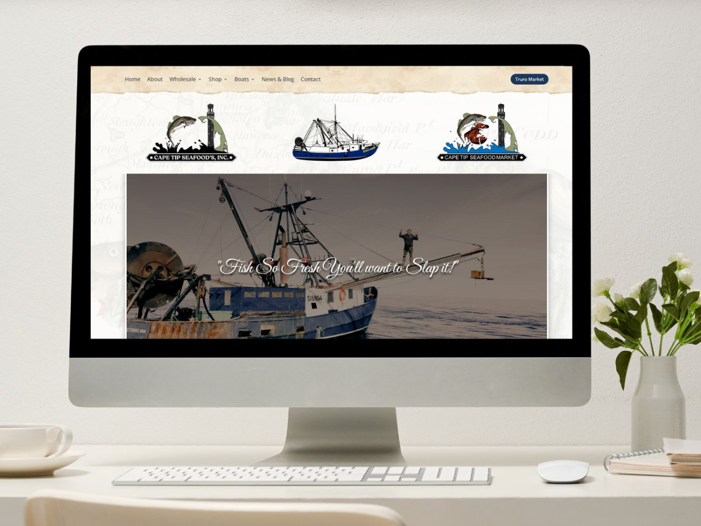 Cape Tip Seafoods website launch